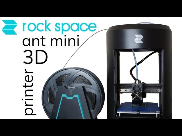 Rock Space Ant Mini Fully Assembled 3D Printer Getting Started Guide And  Review - Youtube