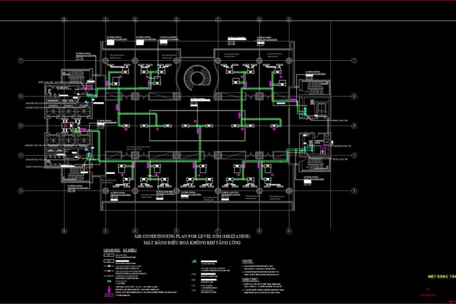 Bản Vẽ Hệ Thống Bms Tòa Nhà - Shop Drawing Cơ Điện M&E