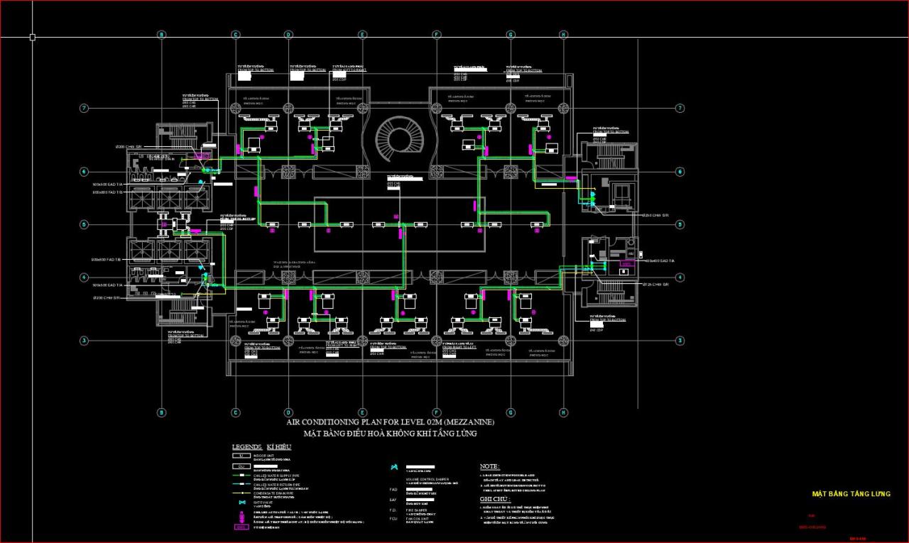 Bản Vẽ Hệ Thống Bms Tòa Nhà - Shop Drawing Cơ Điện M&E