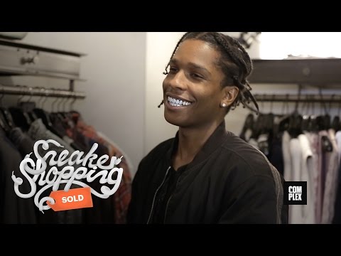 A$AP Rocky Goes Shopping With Complex At Maxfield