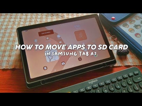 how to move apps to sd card in samsung tab a7 🐻