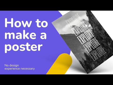 How to make a Poster Online for FREE!