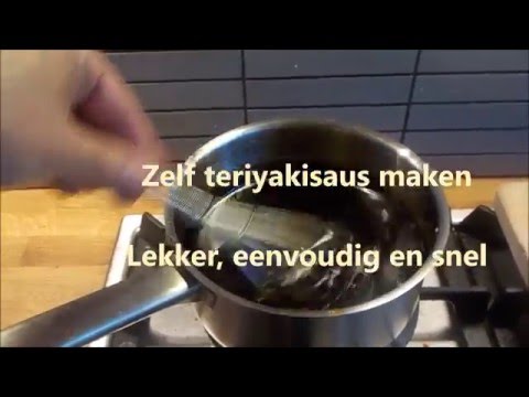 Teriyakisaus maken - Japanse saus teriyaki