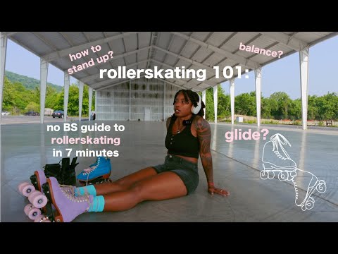 you only need 7 minutes to learn how to roller skate | rollerskate 101