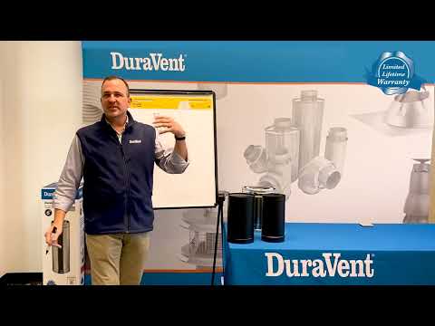 DuraVent Double Wall Adjustable Stovepipe Model# 6DVL-12ADJ