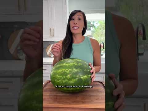 How to Store a Watermelon